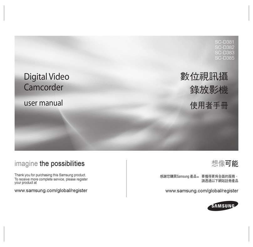 Samsung SC-D383 User manual