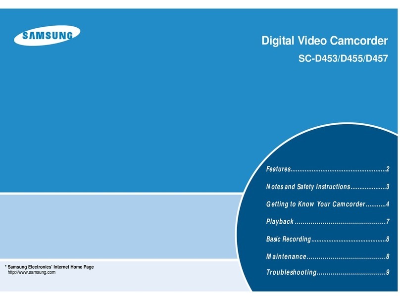 Samsung SC-D453 User manual