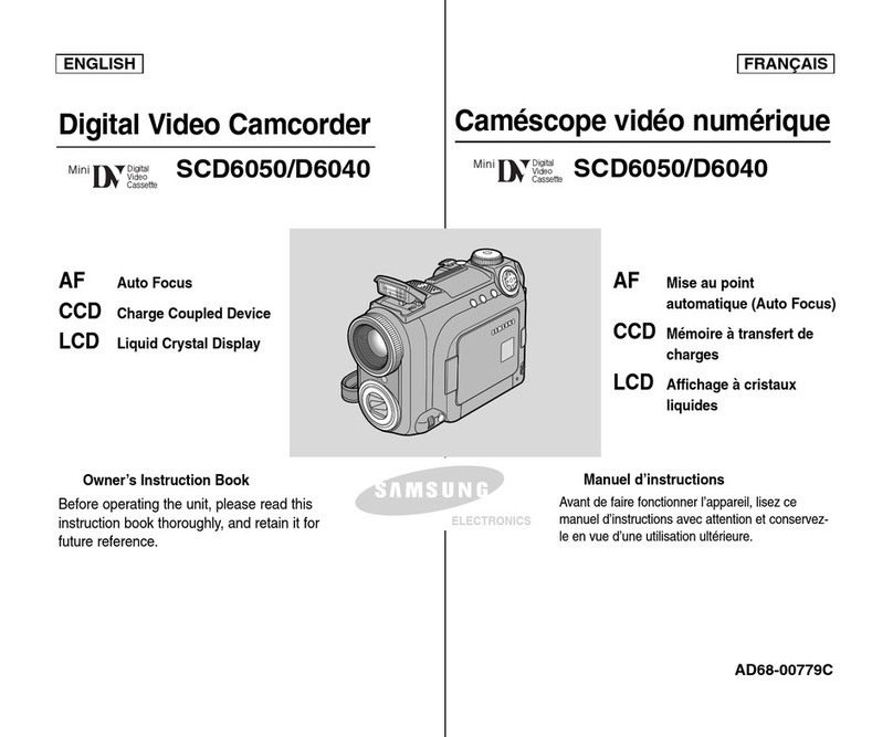 Samsung SCD6050/D6040 Owner's instruction manual