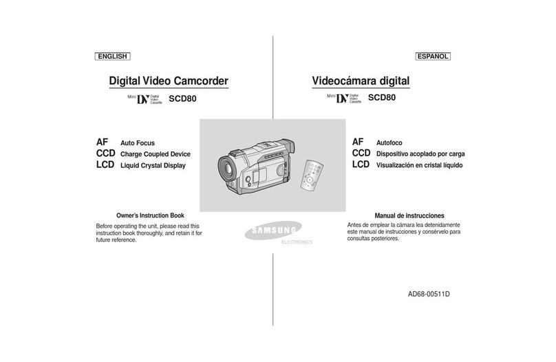 Samsung SCD80 Owner's manual