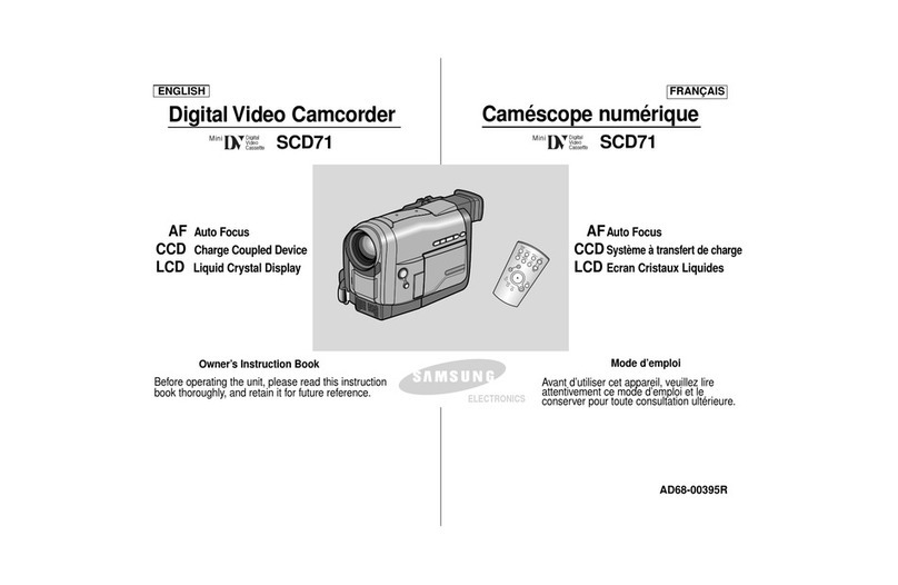 Samsung SCD71 Owner's manual