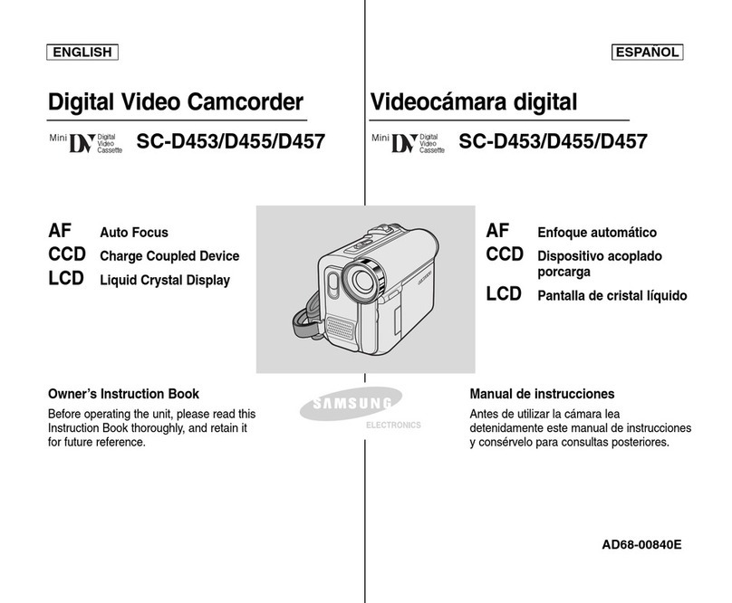Samsung SC-D457 Owner's manual