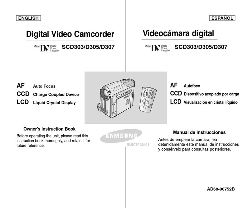 Samsung SC-D305 Owner's manual