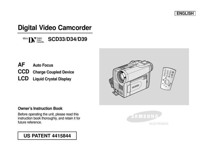 Samsung SCD33, SCD34, SCD39 Owner's manual