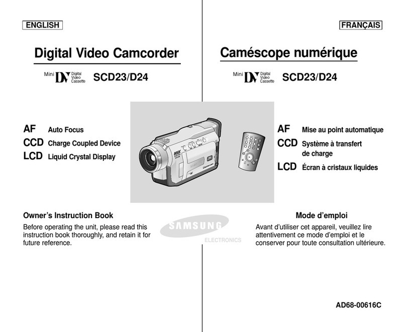 Samsung SCD23/D24 Owner's manual
