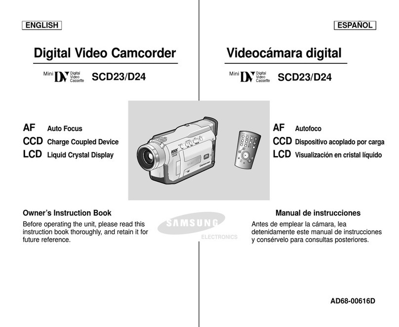 Samsung SCD23 Owner's manual