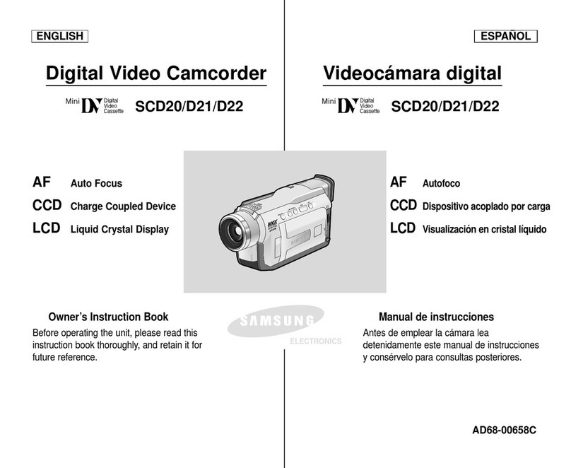 Samsung SCD22 Owner's manual