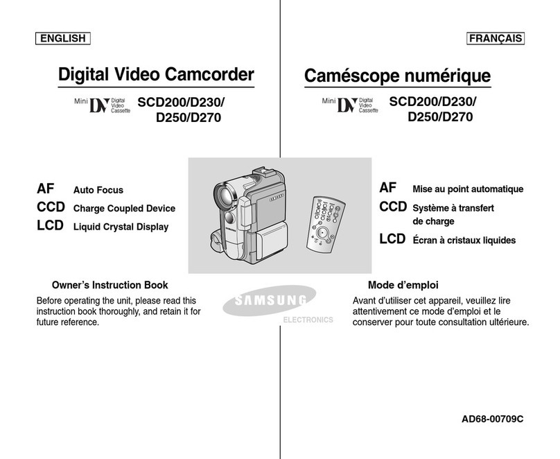 Samsung SCD200 Setup guide
