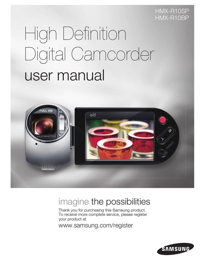 Samsung HMX-R10BP User manual