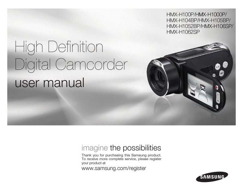 Samsung HMX-H1000P User manual
