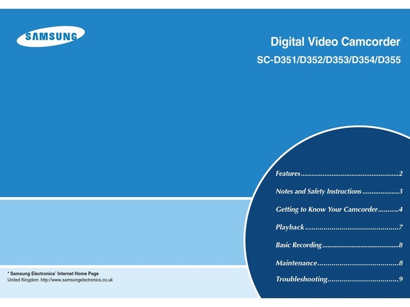 Samsung SC-D351 User manual