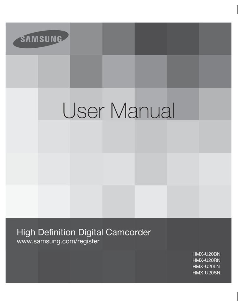 Samsung HMX-U20BN User manual
