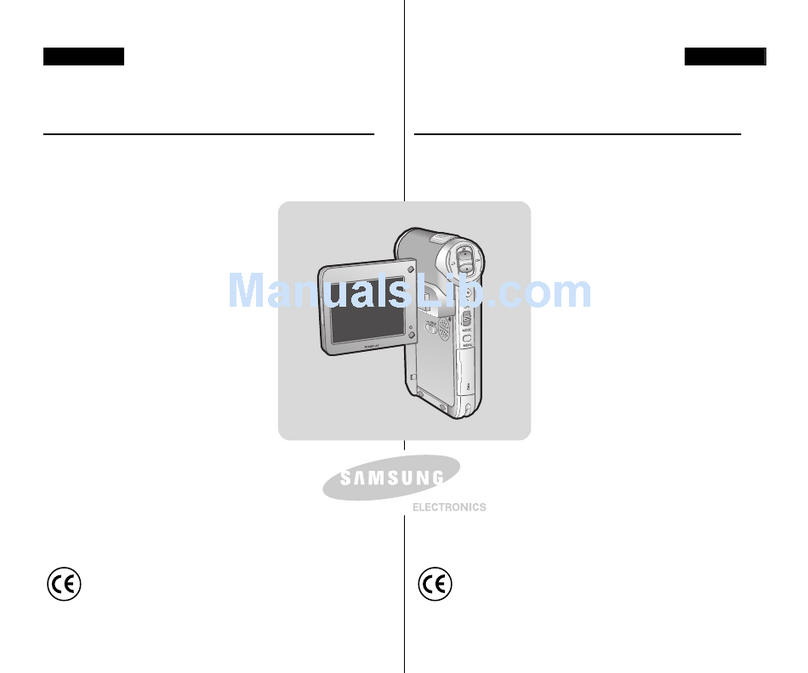 Samsung VP-X110L User manual