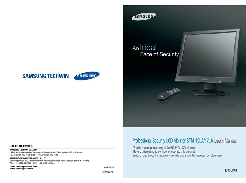 Samsung STM-19LA/17LA User manual