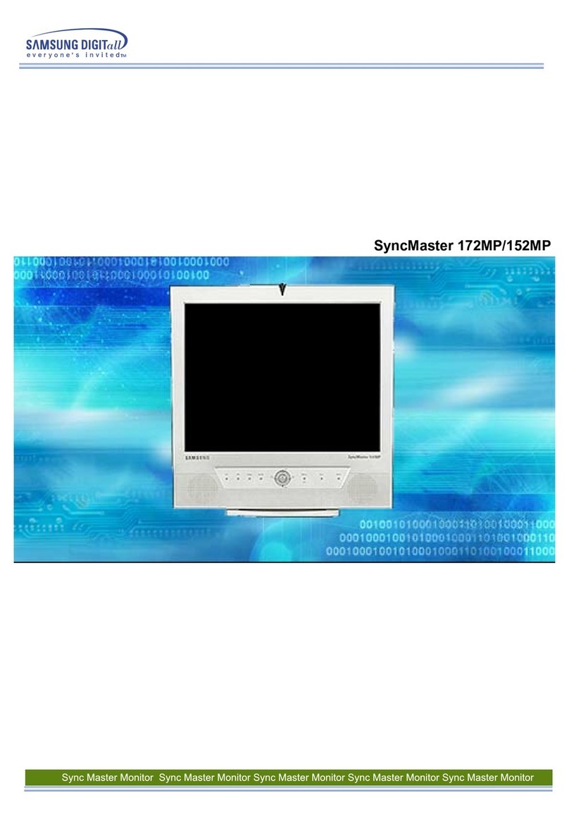 Samsung SyncMaster 152MP User manual