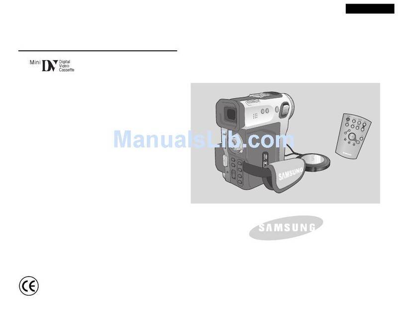 Samsung VP-D340 Setup guide