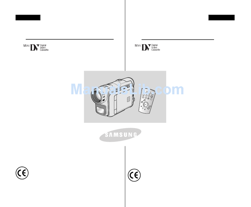 Samsung VP-D105i Setup guide