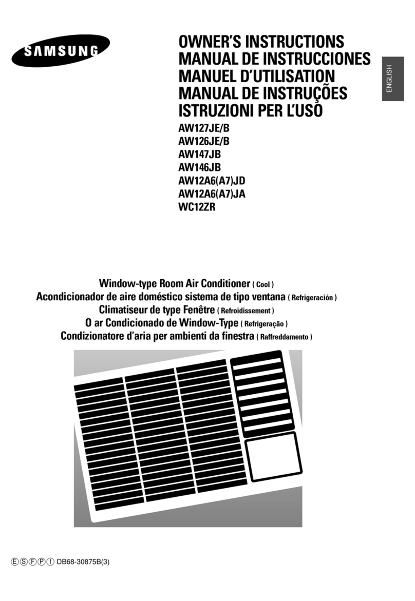 Samsung AW126JE/B User manual Samsung AW126JE/B User manual