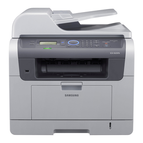 Samsung SCX-5635FN - Mono Laser P/s/c/f USB Enet 1200X1200 128MB... User manual