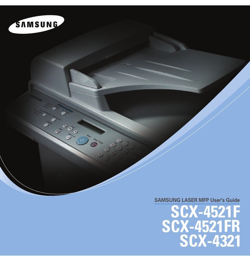 Samsung SCX-4321 User manual