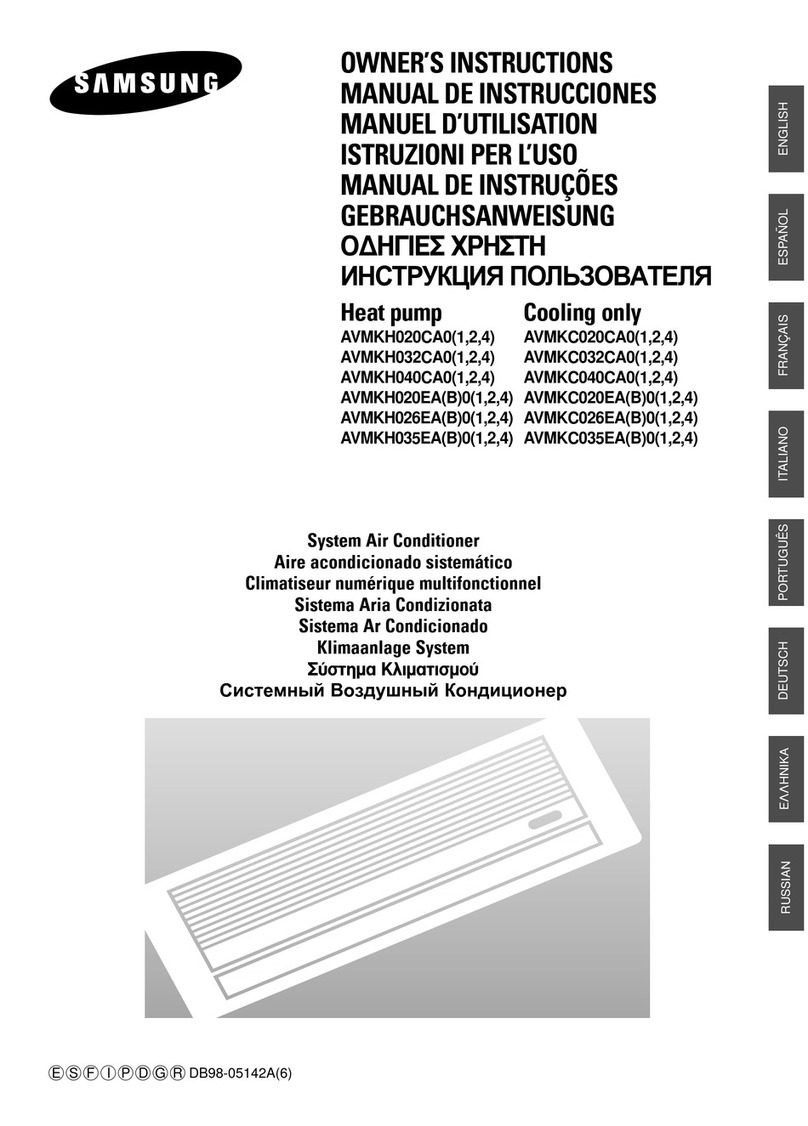Samsung AVMKC020EA(B)0 User manual