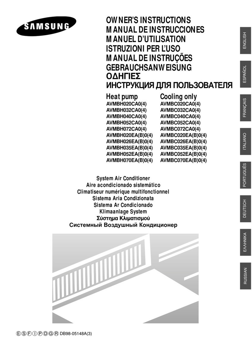 Samsung AVMBC020EA User manual