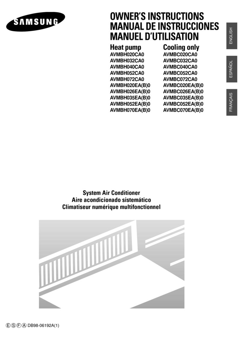 Samsung AVMBC020CA0 User manual
