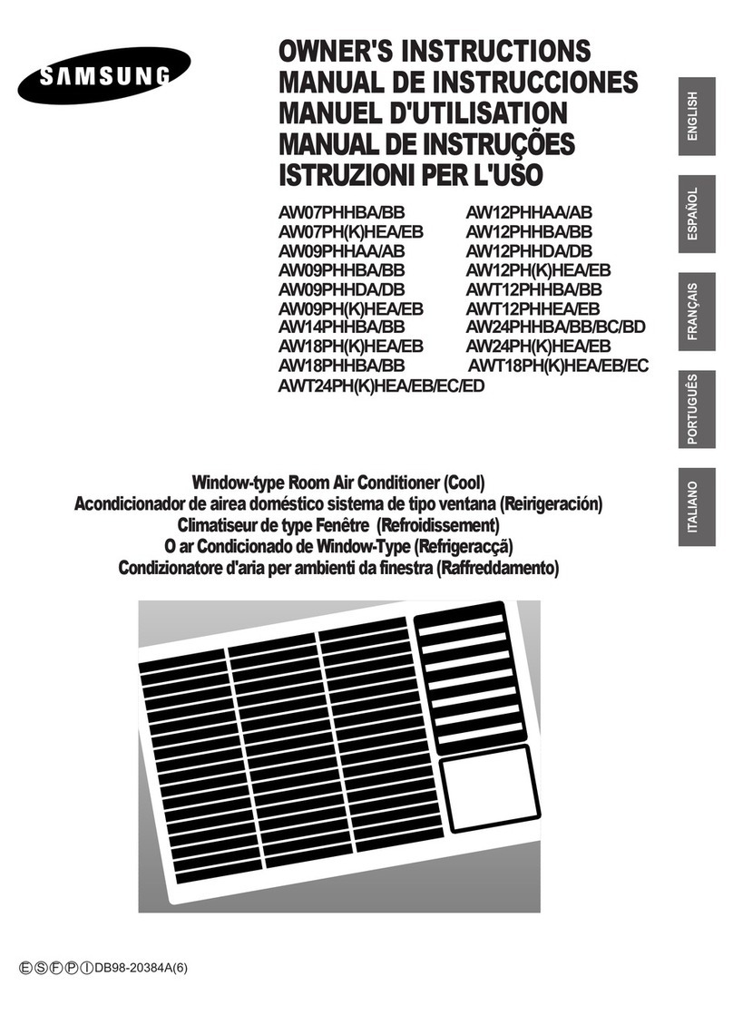 Samsung AW07PHHBA/BB User manual