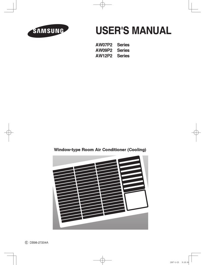 Samsung AW07P2 Series User manual