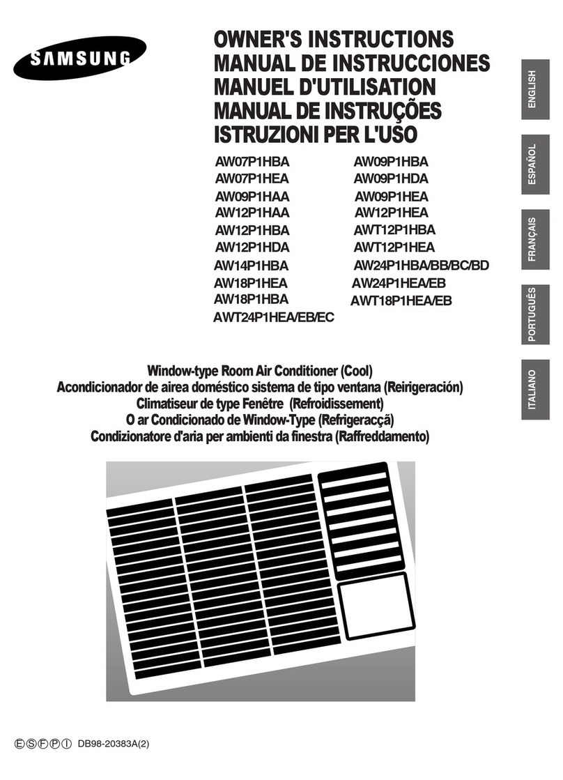 Samsung AW07P1HBA User manual