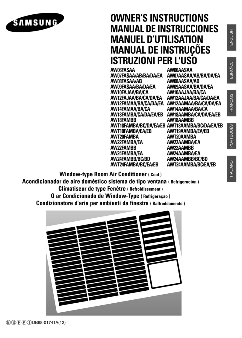 Samsung AW07FASAA User manual