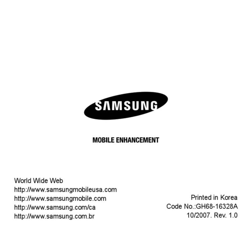 Samsung ASBH500JRECSTA User manual