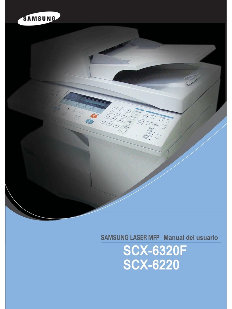 Samsung SCX-6320F User manual