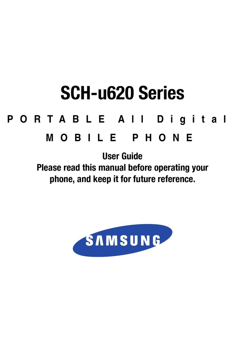 Samsung SCHU620 User manual