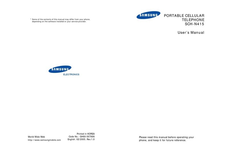 Samsung SCH-N415 User manual