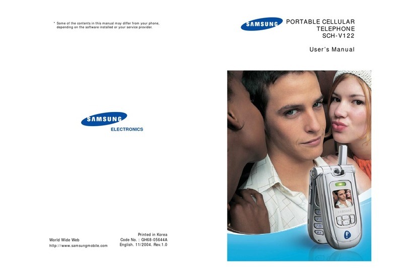 Samsung SCH-V122 User manual