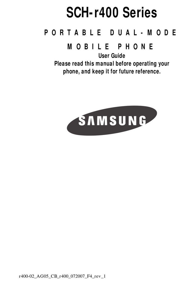 Samsung SCH r400 User manual
