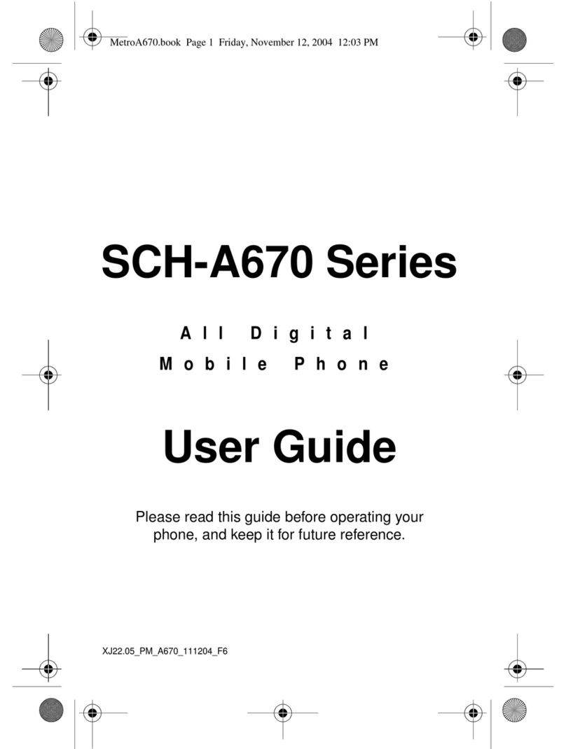 Samsung SCH A670 - Cell Phone 32 MB user guide