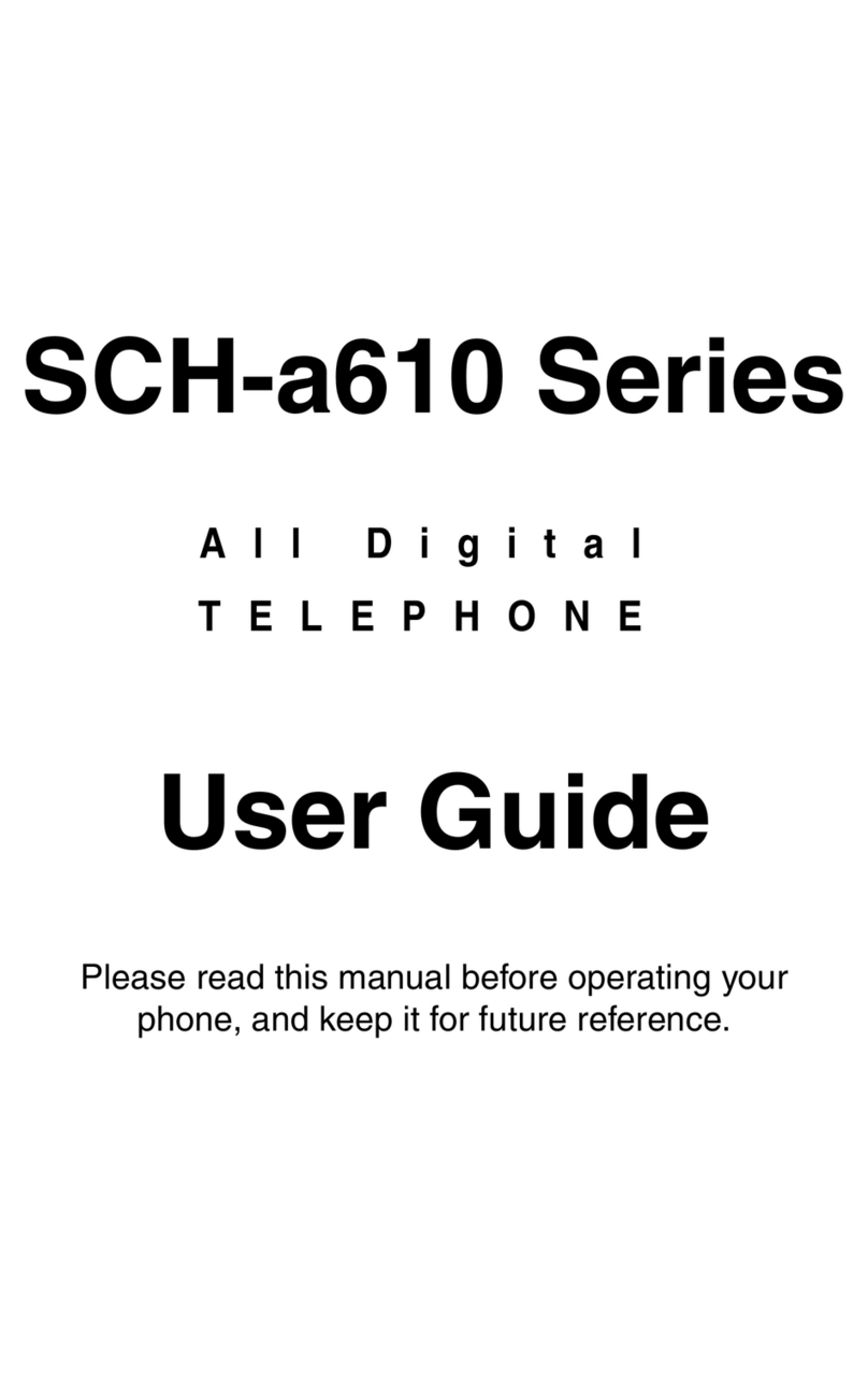 Samsung SCH A610 User manual