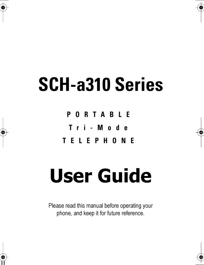 Samsung A310 - SCH Cell Phone User manual