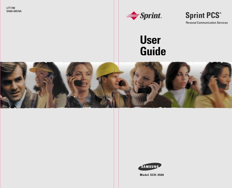 Samsung SCH3500 - SCH 3500 Cell Phone user guide