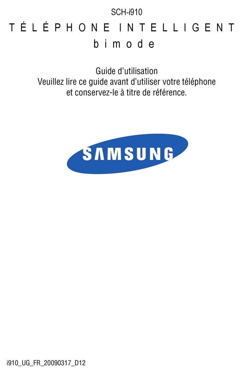 Samsung SCH-I910 Omnia Service manual