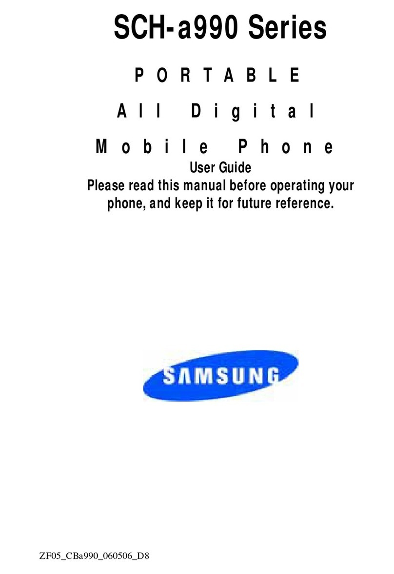 Samsung SCH-a990 Series User manual