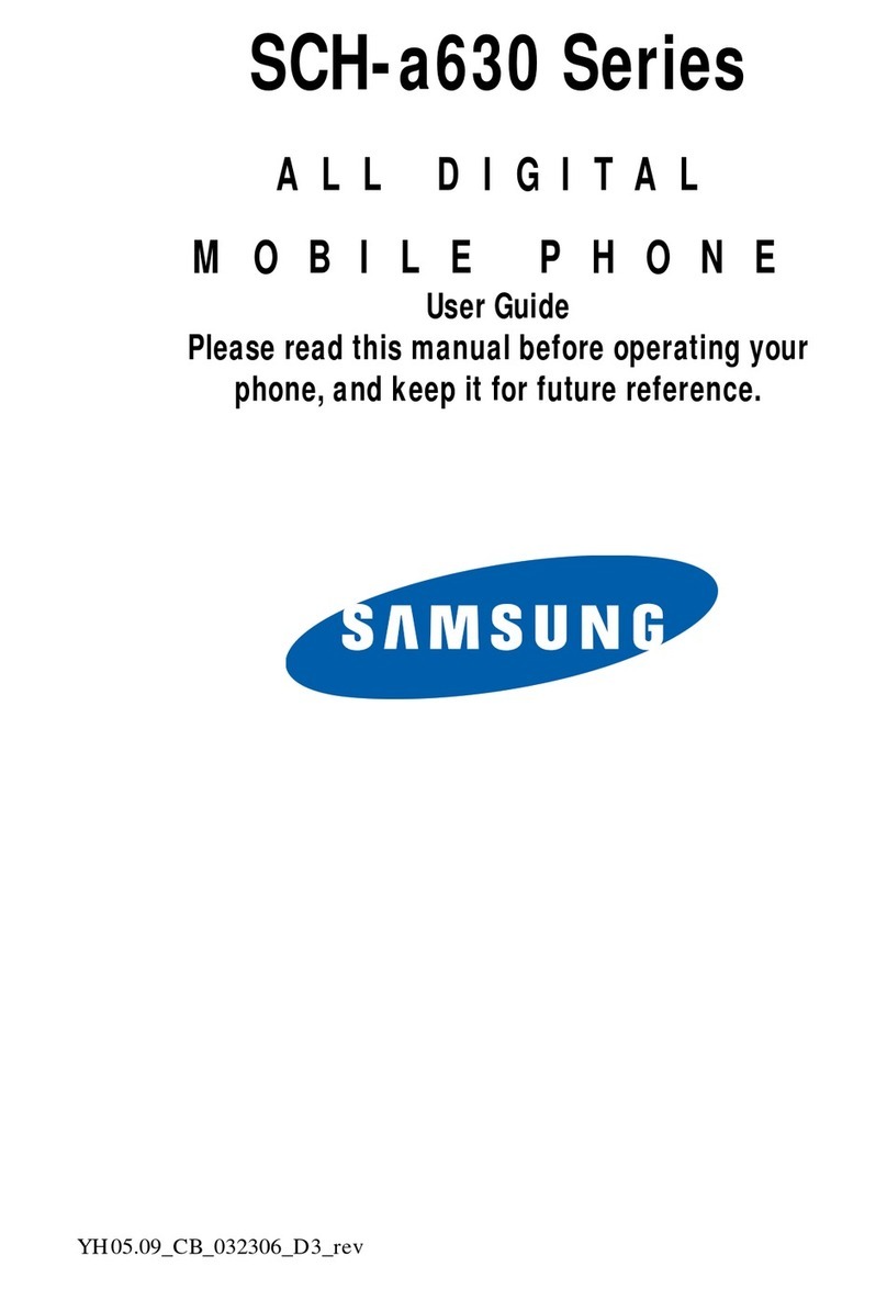 Samsung SCH-A630 Series User manual