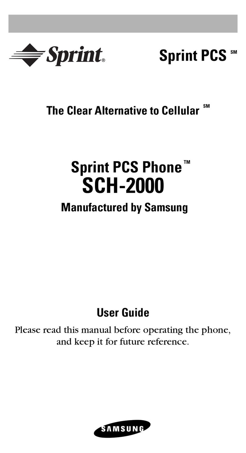 Samsung SCH-2000 User manual