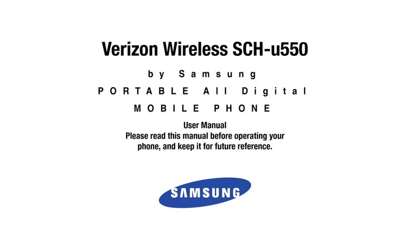 Samsung SCH-U550 User manual