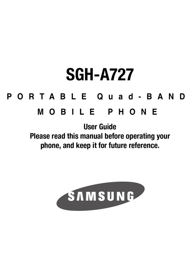 Samsung SGH-A727 User manual