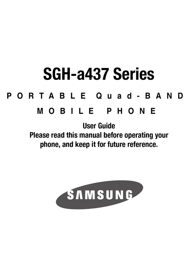 Samsung SGH-a437 Series User manual Samsung SGH-a437 Series User manual