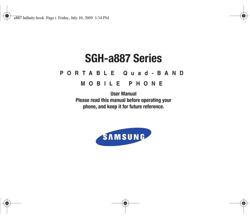 Samsung SGH-a887 Series User manual
