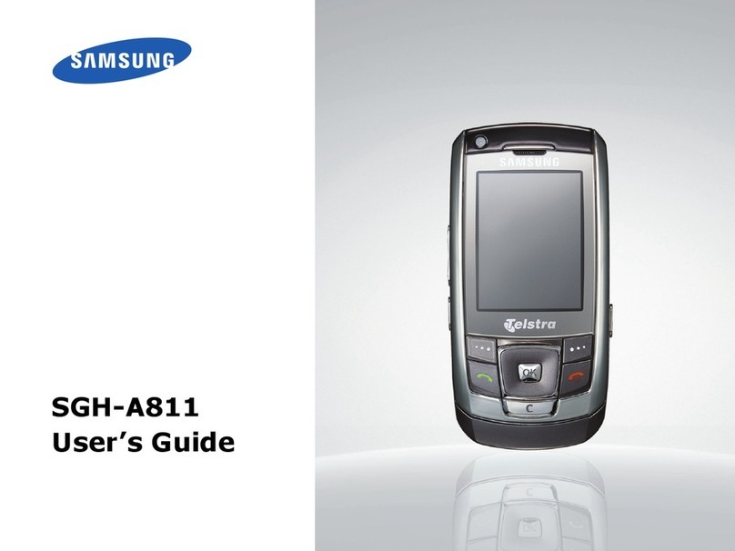 Samsung SGH-A811 User manual